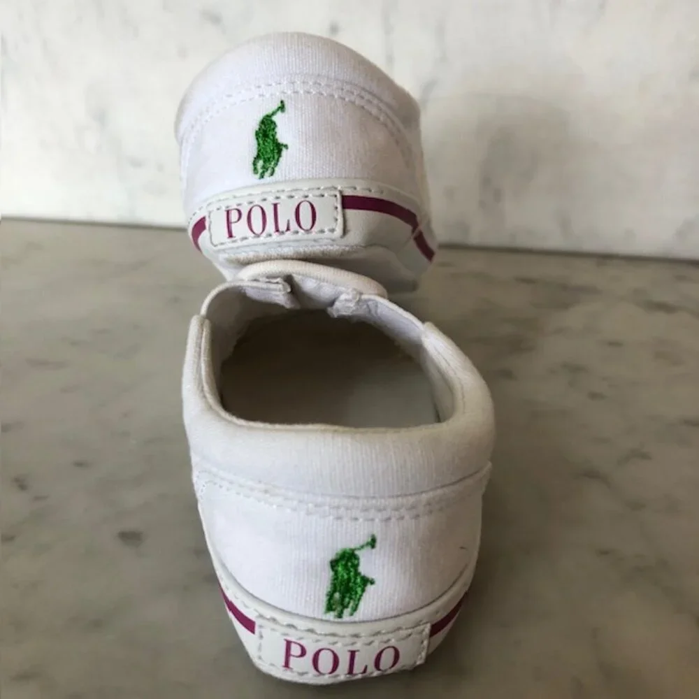 RALPH LAUREN POLO Baby Crib Shoes